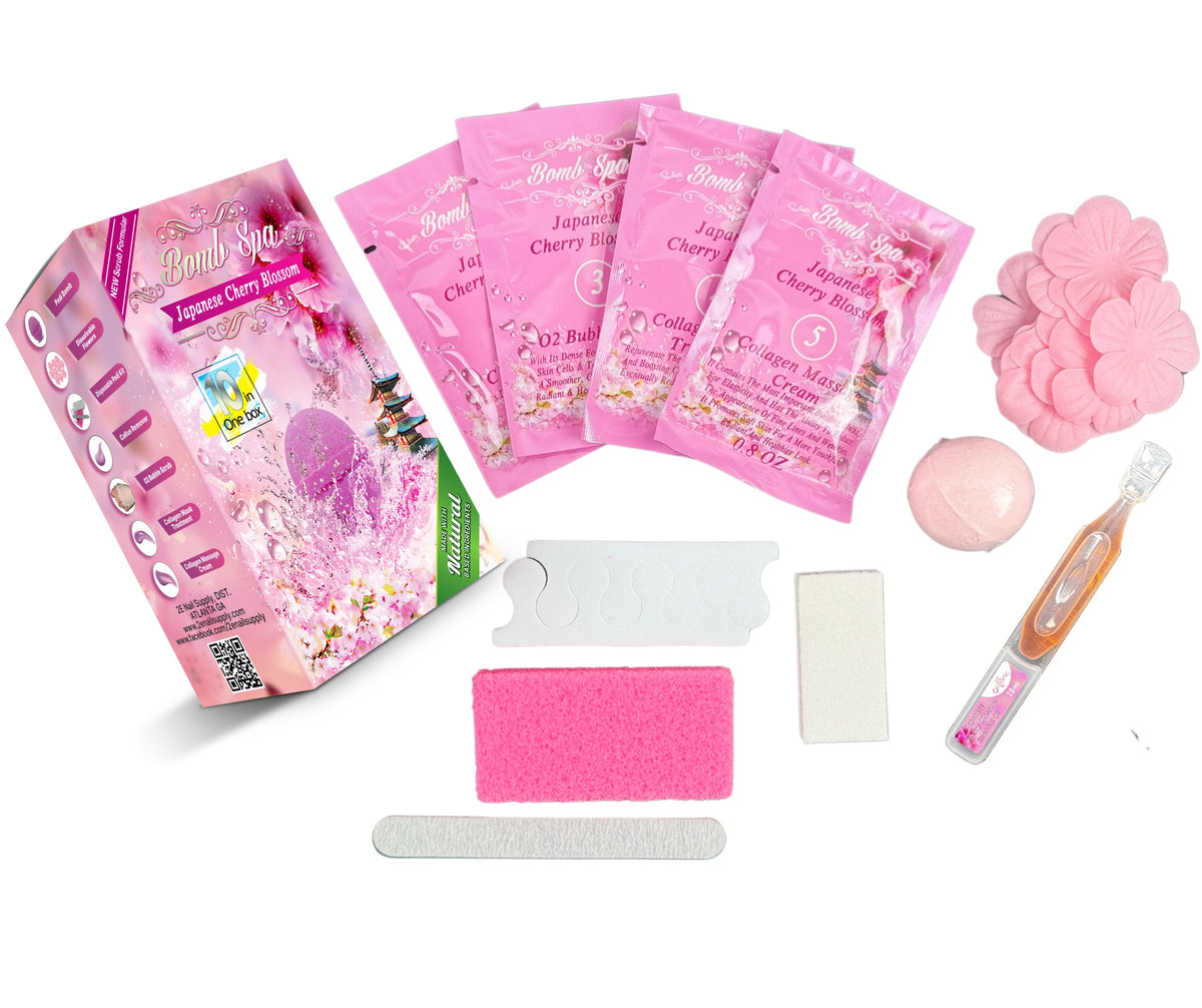 Pedi Box Japanese Cherry Blossom – 2E Nail Supply