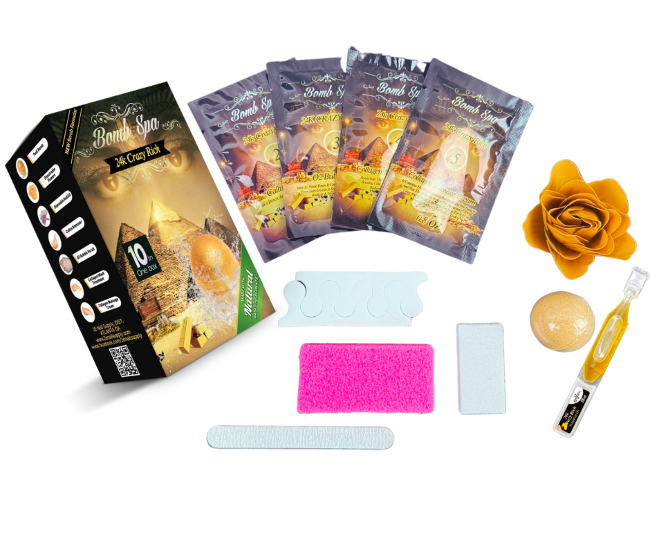 Pedi Box Crazy Rich – 2E Nail Supply