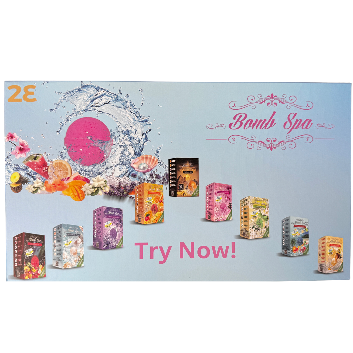 11in1 Bomb Spa Sample Box – 2E Nail Supply
