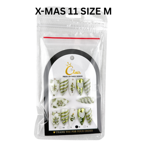 Clair PRESS ON NAIL X-MAS Collection