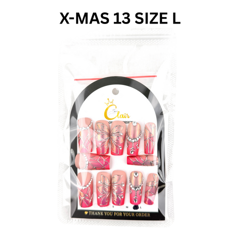 Clair PRESS ON NAIL X-MAS Collection