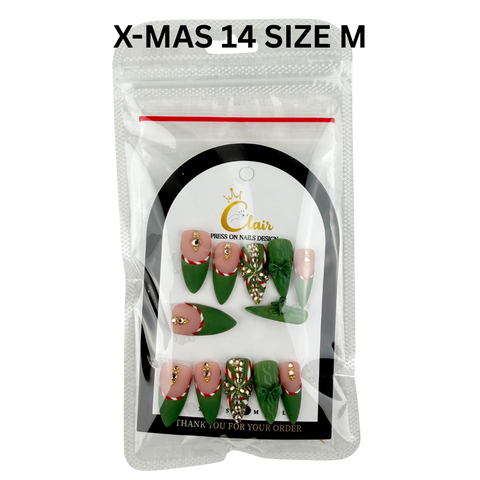 Clair PRESS ON NAIL X-MAS Collection