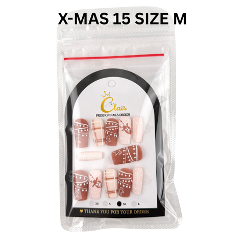 Clair PRESS ON NAIL X-MAS Collection