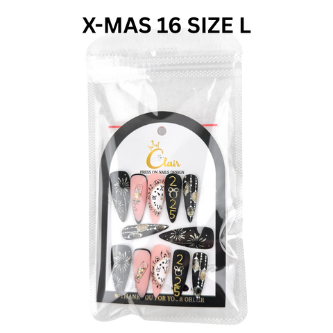 Clair PRESS ON NAIL X-MAS Collection