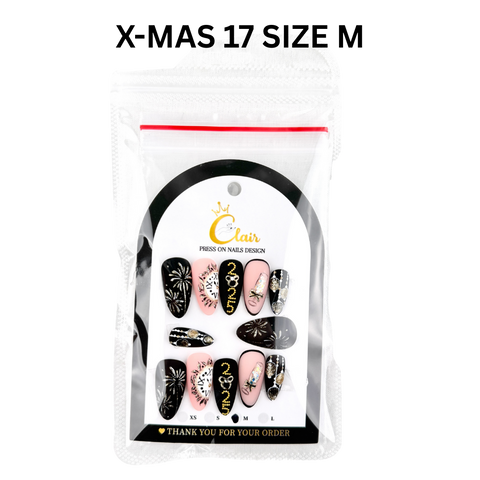 Clair PRESS ON NAIL X-MAS Collection