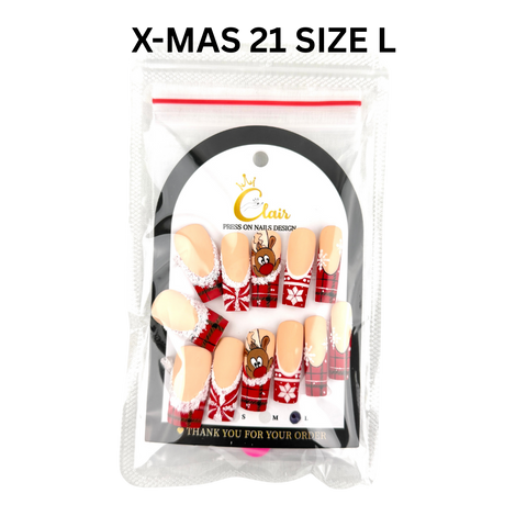 Clair PRESS ON NAIL X-MAS Collection