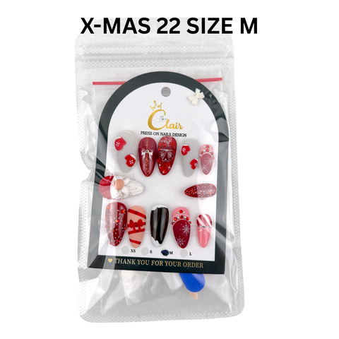 Clair PRESS ON NAIL X-MAS Collection