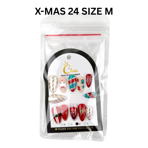 Clair PRESS ON NAIL X-MAS Collection