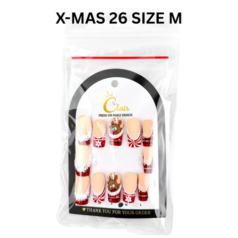 Clair PRESS ON NAIL X-MAS Collection
