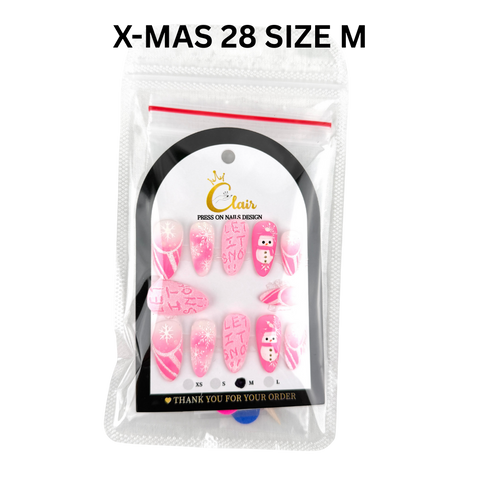 Clair PRESS ON NAIL X-MAS Collection