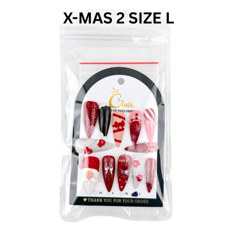 Clair PRESS ON NAIL X-MAS Collection