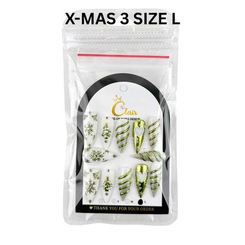 Clair PRESS ON NAIL X-MAS Collection