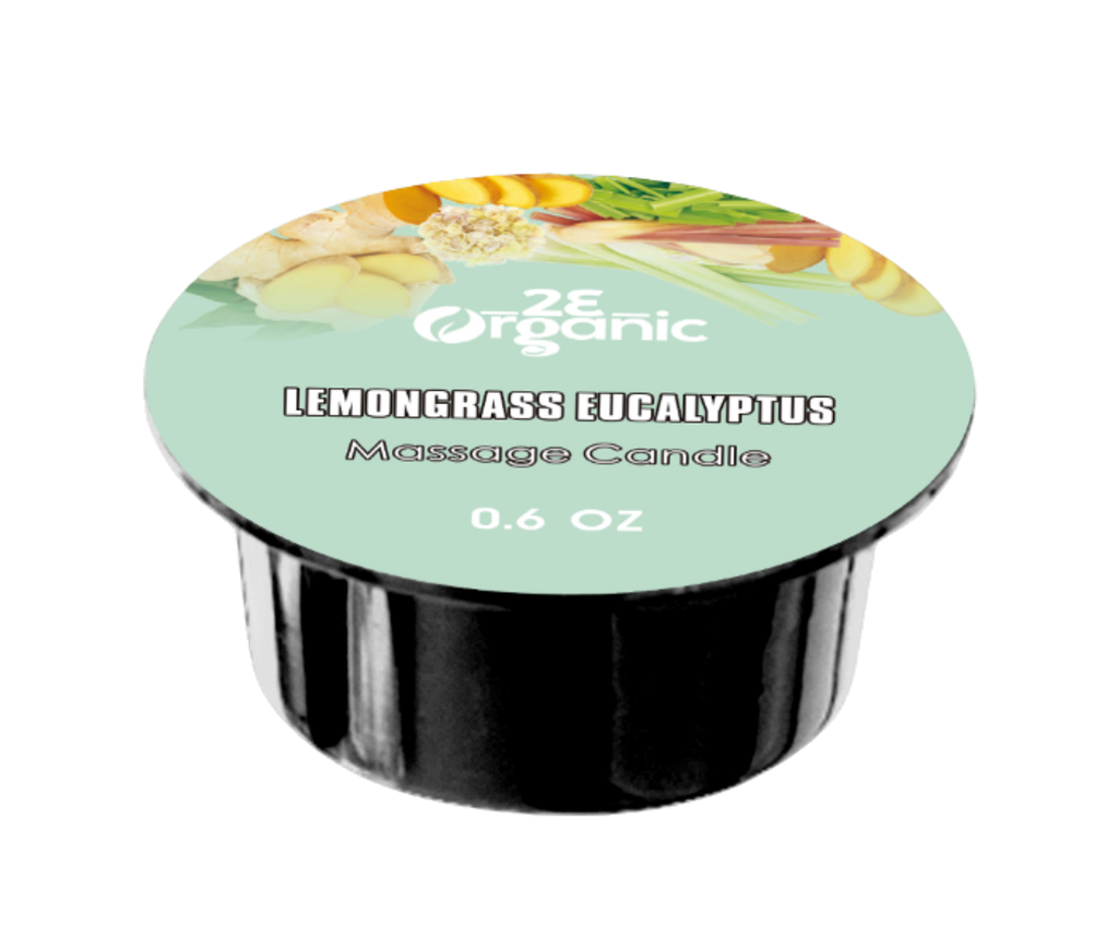Massage Candle LEMONGRASS EUCALYPTUS ( 0.6 OZ/140 Pcs)