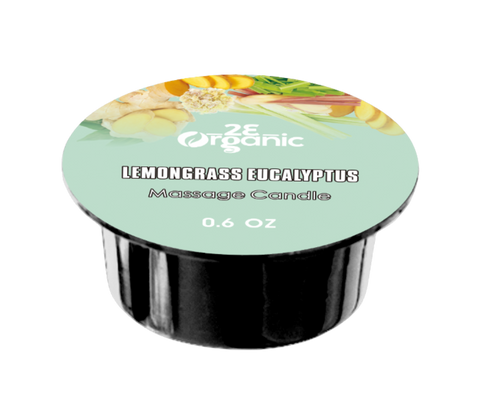 Massage Candle LEMONGRASS EUCALYPTUS ( 0.6 OZ/140 Pcs)