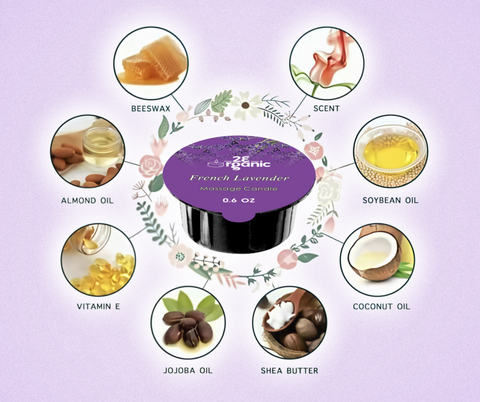 Massage Candle (0.6 Oz)/140 Pcs Per Carton ❌❌24k Crazy Rich Available After Nov 25