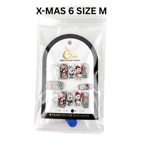 Clair PRESS ON NAIL X-MAS Collection