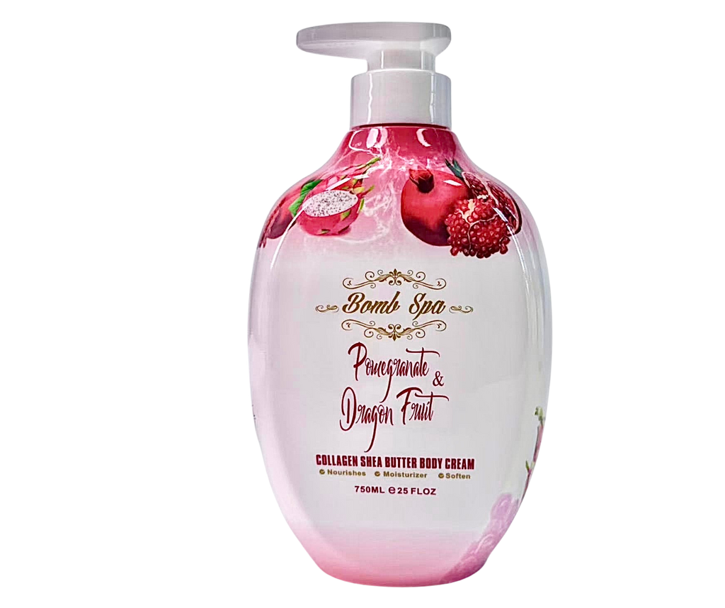 25 Oz Collagen Cream
 Pom Dragon Fruit (20 Bottles)