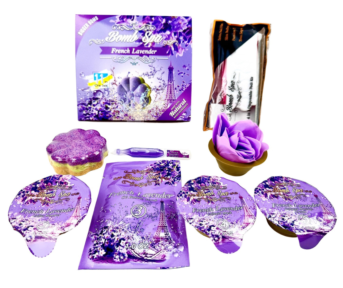 ❤️‍🔥New Upgrade 11in1 French Lavender (84 Kits )