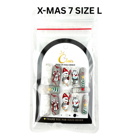 Clair PRESS ON NAIL X-MAS Collection