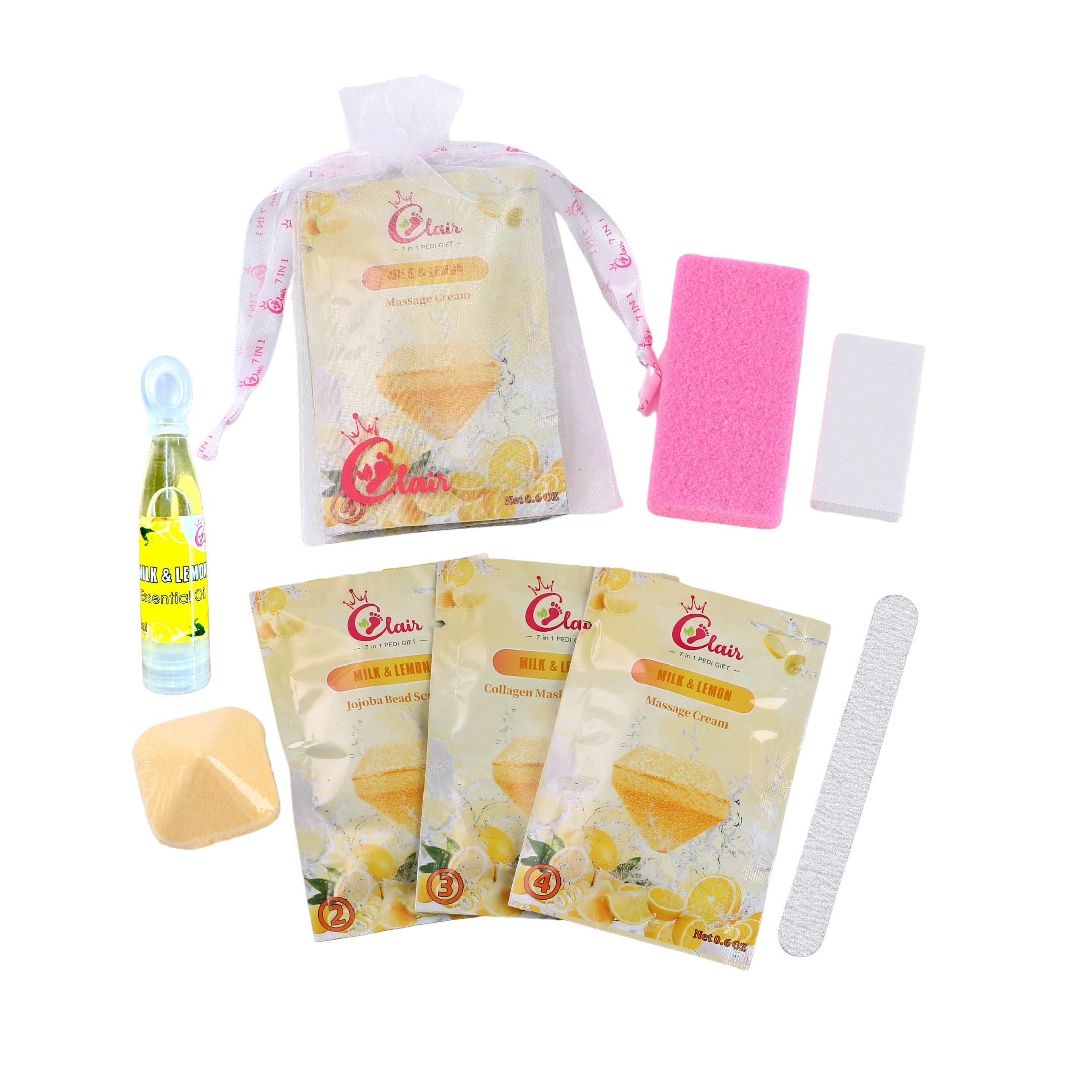 Milk & Lemon Pedi Gift – 2E Nail Supply