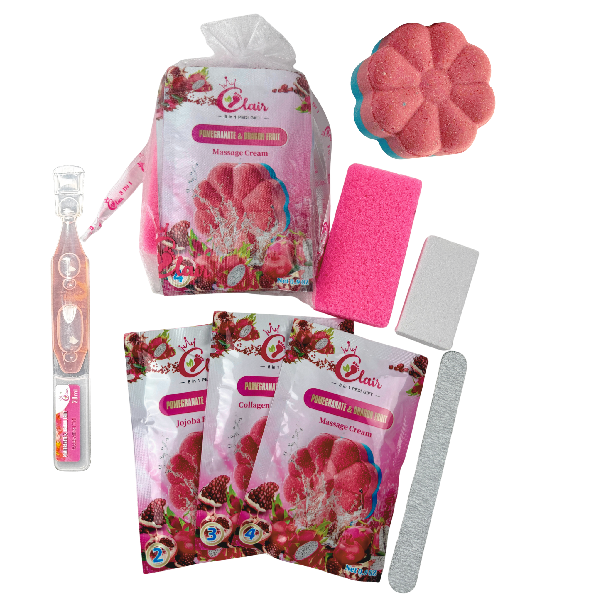 Clair 8in1 Pom & Dragon Fruit (140 Kits)