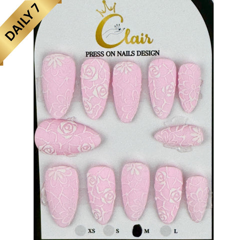 Clair Daily Press- On Nails Collection ( High Quality & Hand Made)