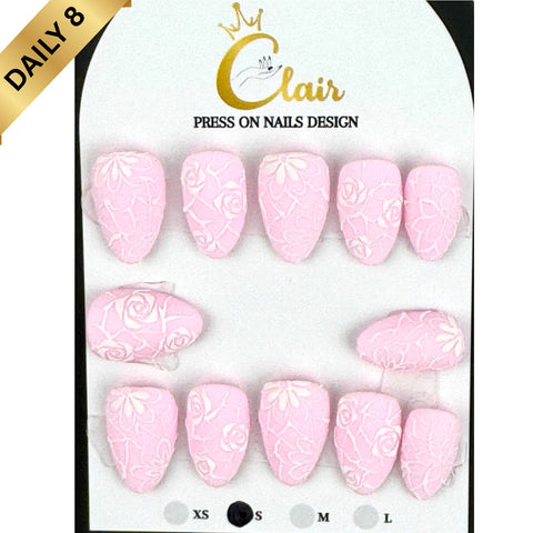 Clair Daily Press- On Nails Collection ( High Quality & Hand Made)