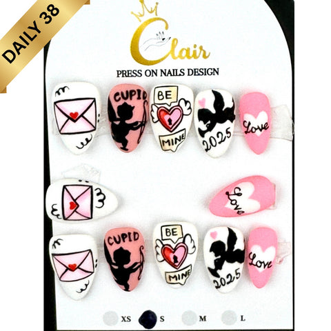 Clair Daily Press- On Nails Collection ( High Quality & Hand Made)