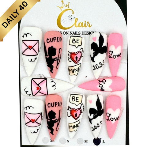 Clair Daily Press- On Nails Collection ( High Quality & Hand Made)