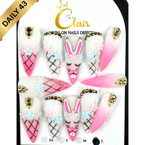 Clair Daily Press- On Nails Collection ( High Quality & Hand Made)