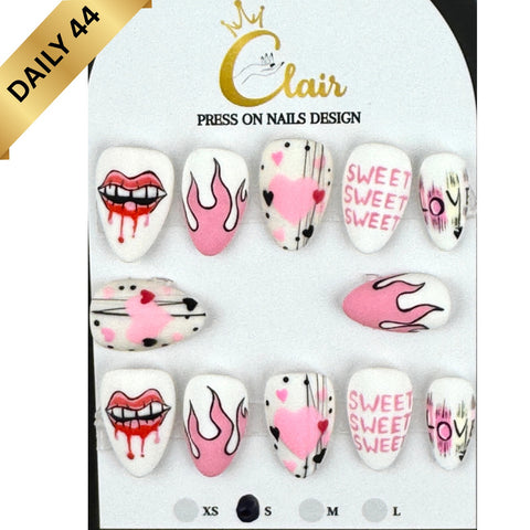 Clair Daily Press- On Nails Collection ( High Quality & Hand Made)