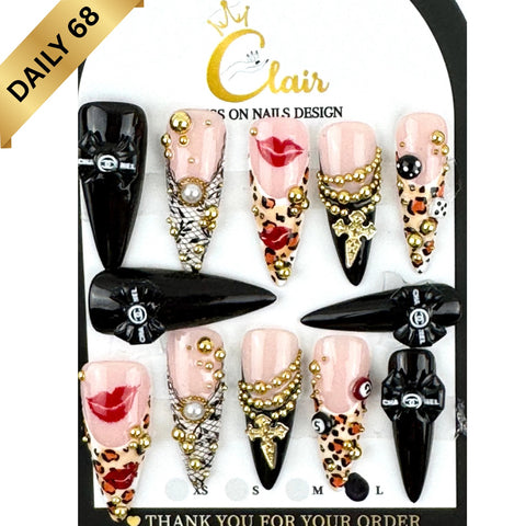 Clair Daily Press- On Nails Collection ( High Quality & Hand Made)