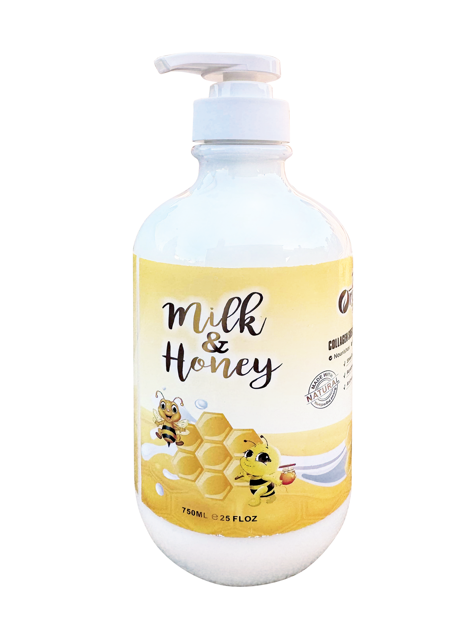Spa Collagen Cream Milk & Honey (20 Bottles/25oz)