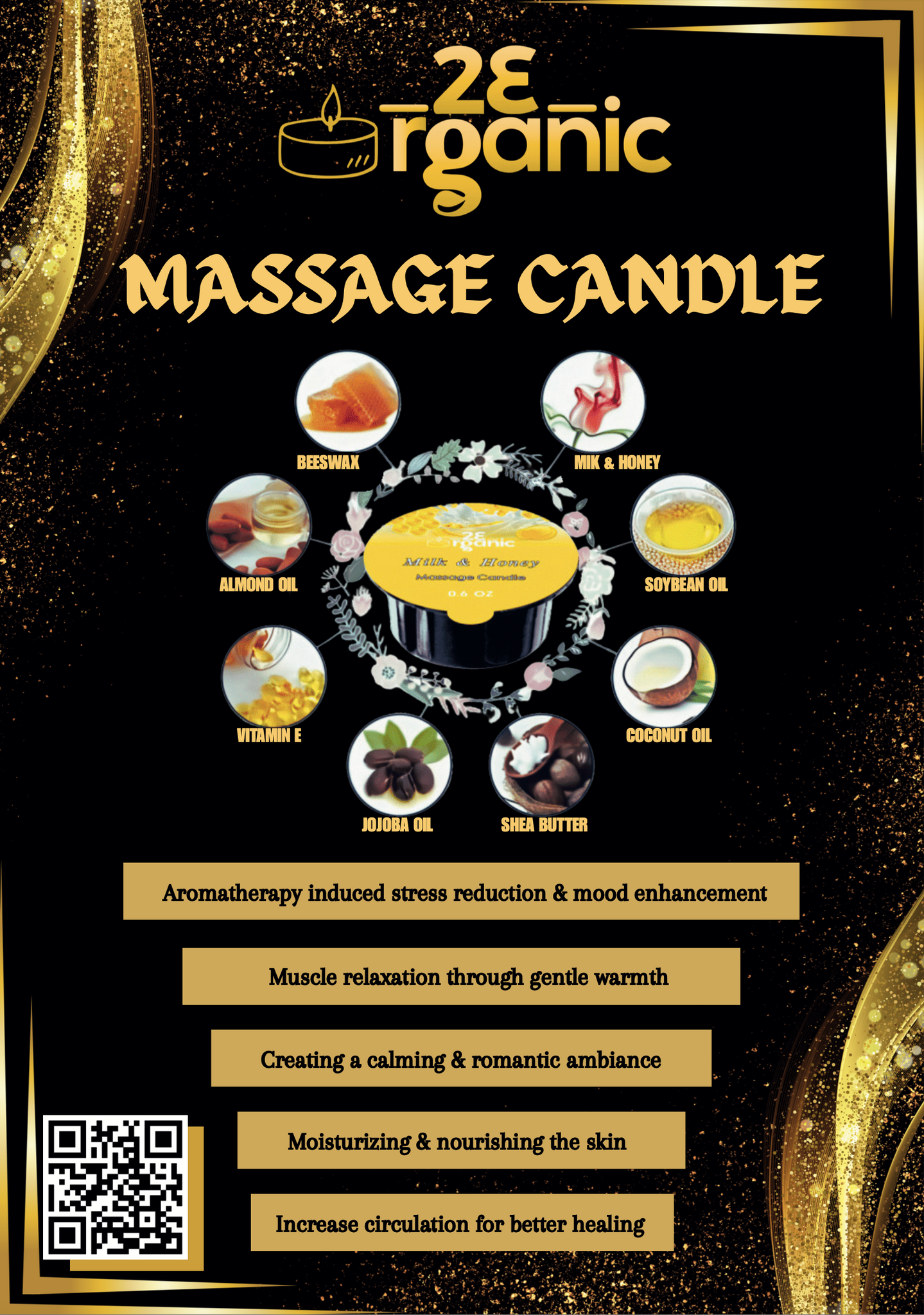 Massage Candle Poster (19x27)