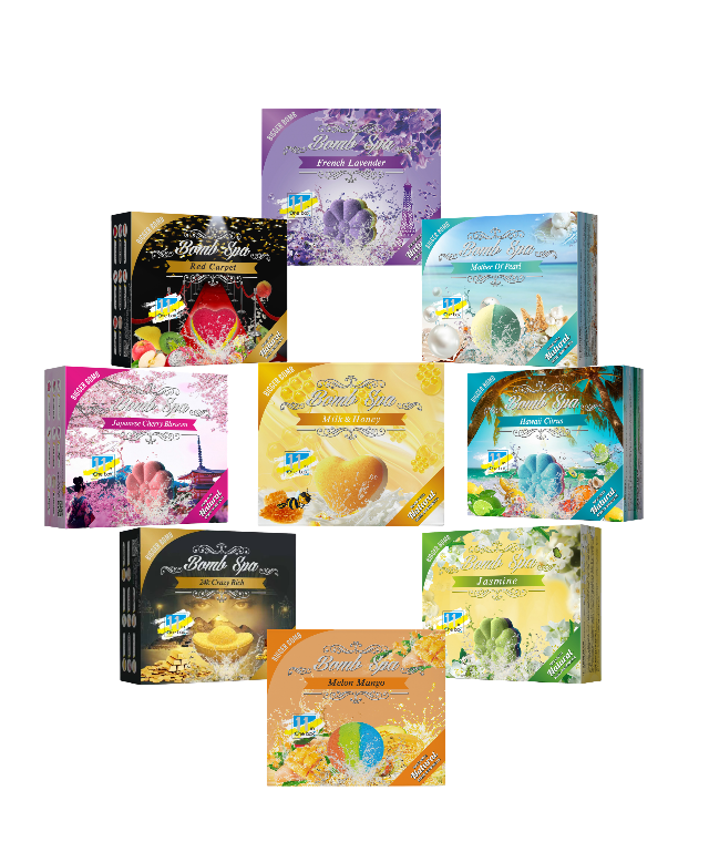 ❤️ New Version 11in1 Bomb Spa Mix 9 Scents( 84 Kits)❌❌Maximum 2 Cases
