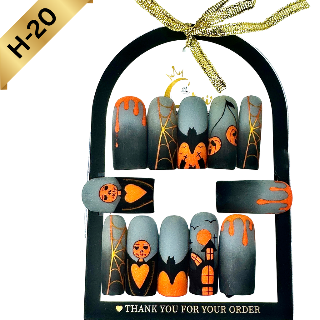 PRESS ON NAILS  Halloween Collection( High Quality & Hand Made)