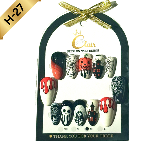 PRESS ON NAILS  Halloween Collection( High Quality & Hand Made)