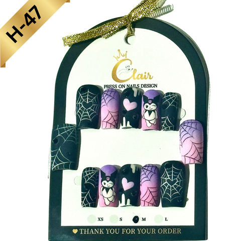 PRESS ON NAILS  Halloween Collection( High Quality & Hand Made)