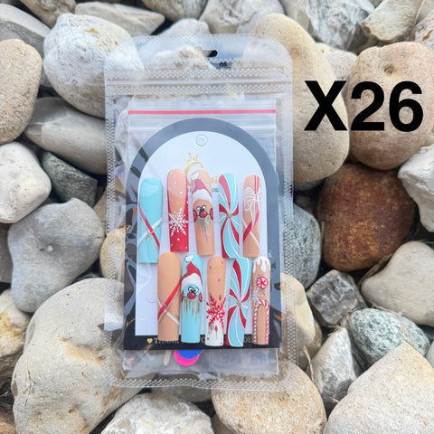 Clair PRESS ON NAIL Christmas Collection