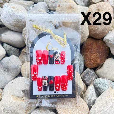 Clair PRESS ON NAIL Christmas Collection