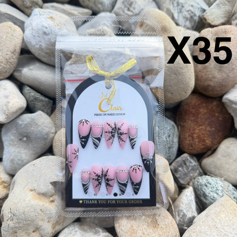 Clair PRESS ON NAIL Christmas Collection