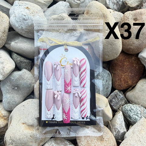 Clair PRESS ON NAIL Christmas Collection