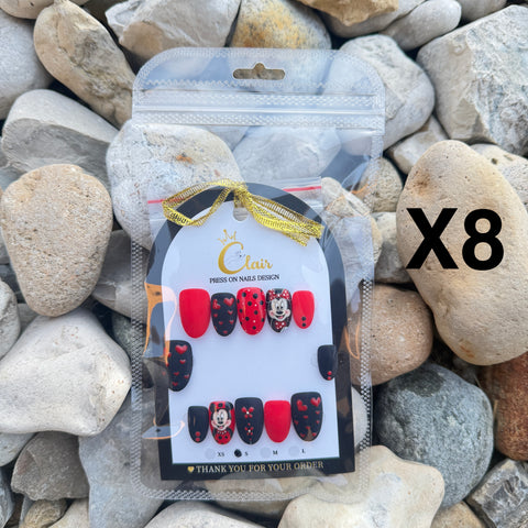 Clair PRESS ON NAIL Christmas Collection
